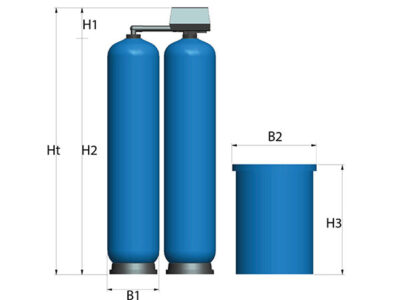 Fleck duplex 9100 water softeners