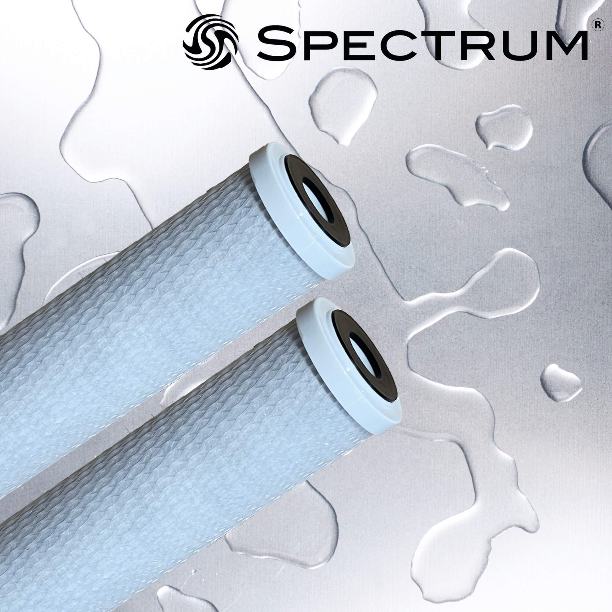 Spectrum Carbon Block Water Filter - Standard 5 Microns, 9¾" 5 micron - SCB