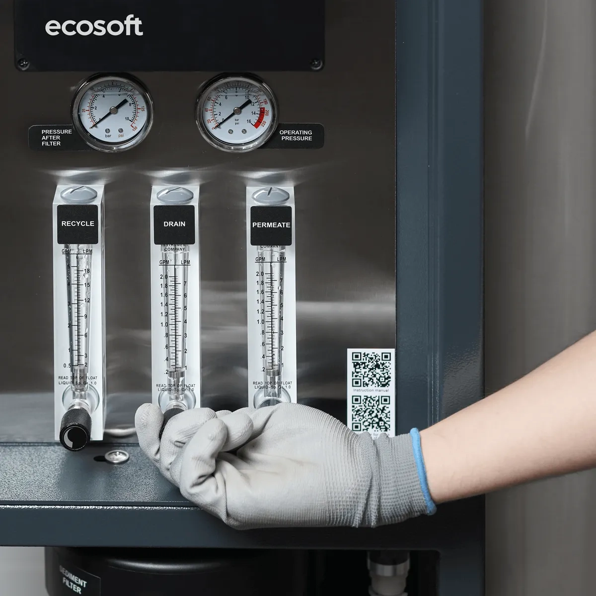 Ecosoft 4" MO6500 Reverse Osmosis System w/o membranes - Image 8