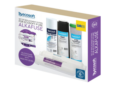 Ecosoft P'URE Alkafuse Replacement Filter Set/Pack