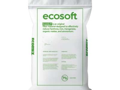 Ecosoft ECOMIX® P Filter Media 12 L and 25 L bags -  a high-quality multi-component material designed to soften well or municipal water with low organic content