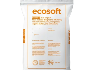 Ecosoft ECOMIX® C Filter Media 12L and 25L bags - for treating well or municipal water with high levels of organic matter.