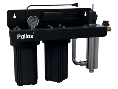 Pallas Home UV System, pre-filtration integrated water purification system